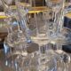 10 60's stemmed glasses