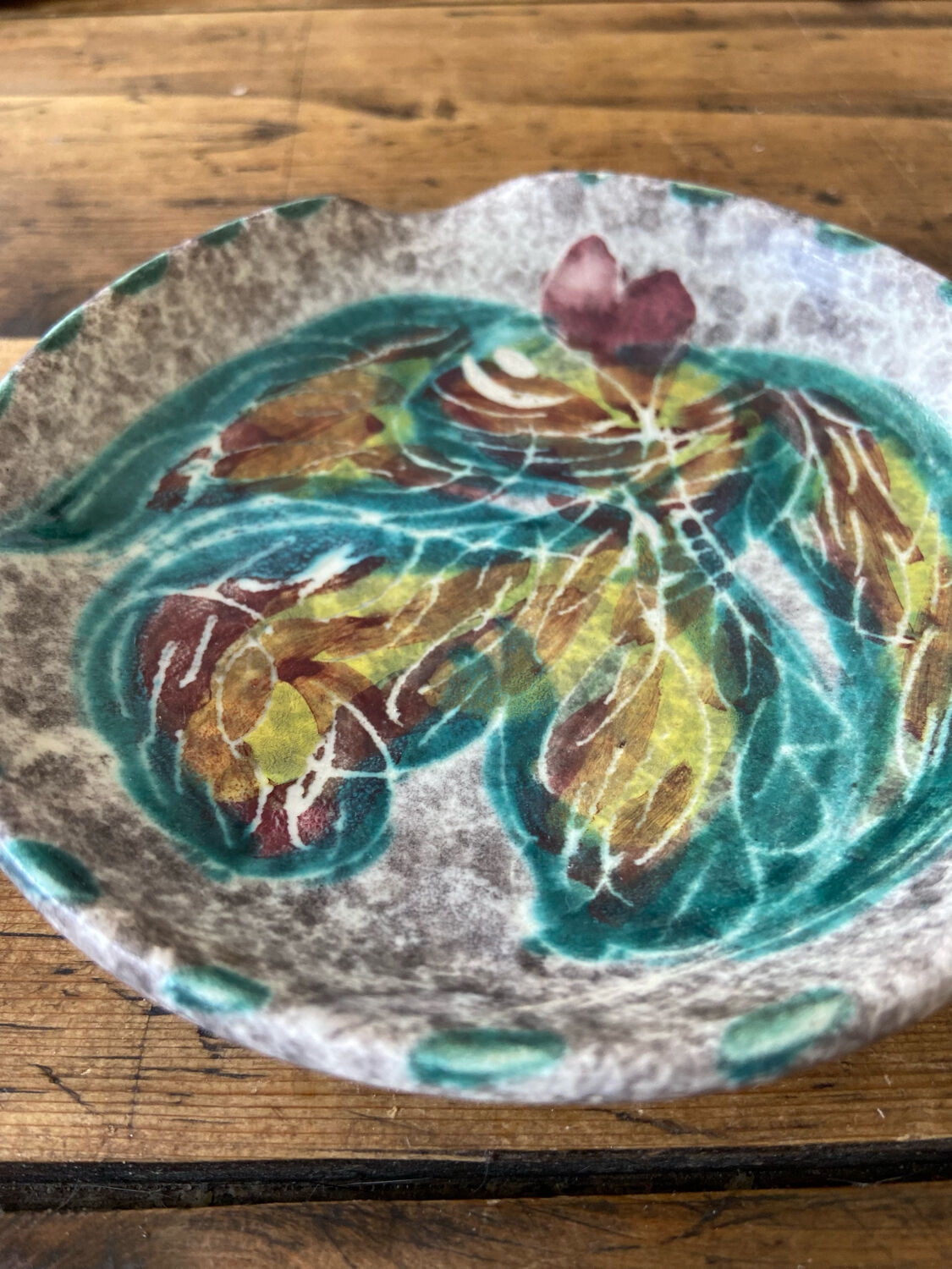 Vintage ceramic signed