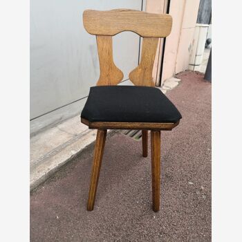1 solid oak chair