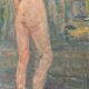 New Neo-Impressionist, Oil on canvas, circa 1920