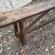 Banc en bois massif