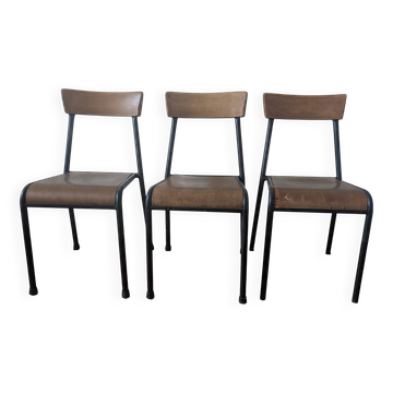 Lot de 3 chaises stella « la chaise indislocable »