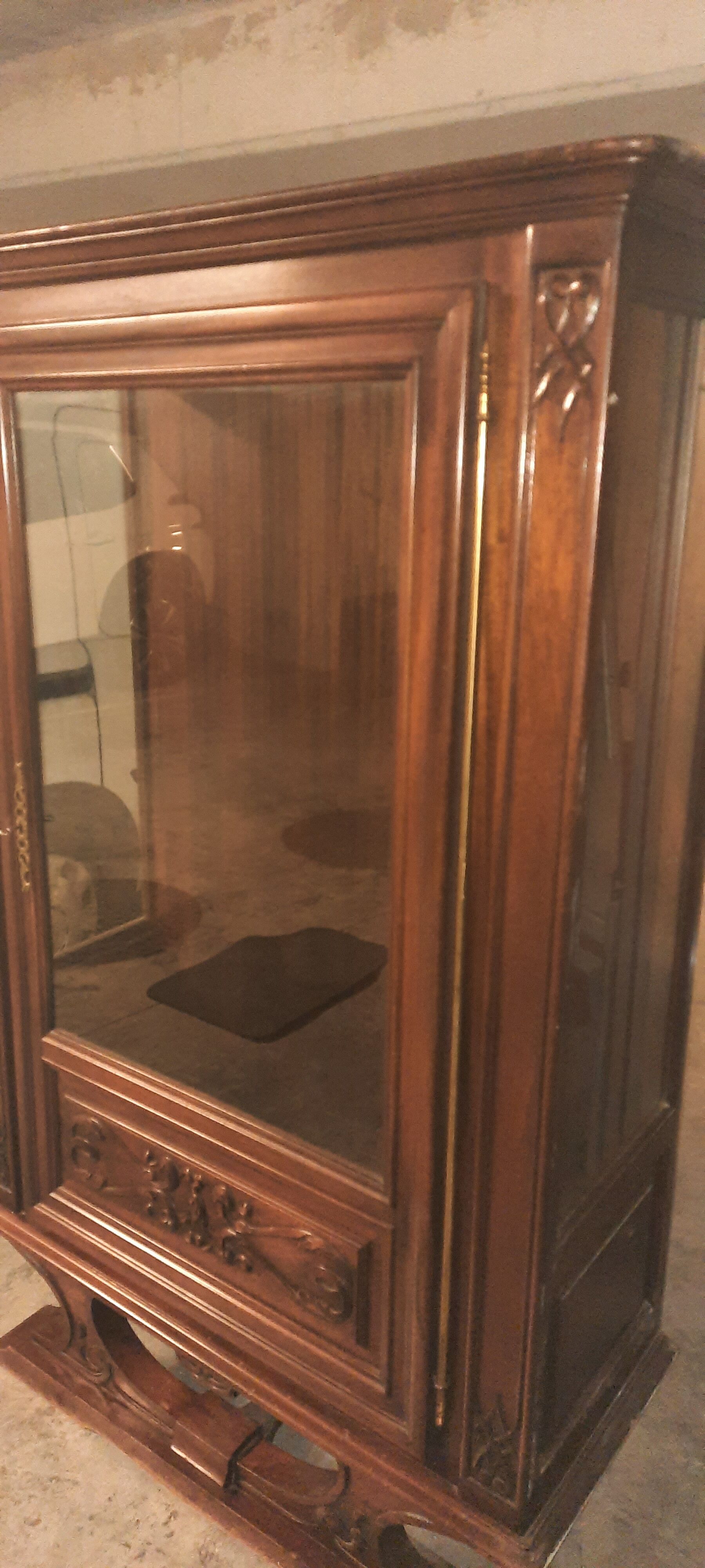 Art Deco showcase furniture