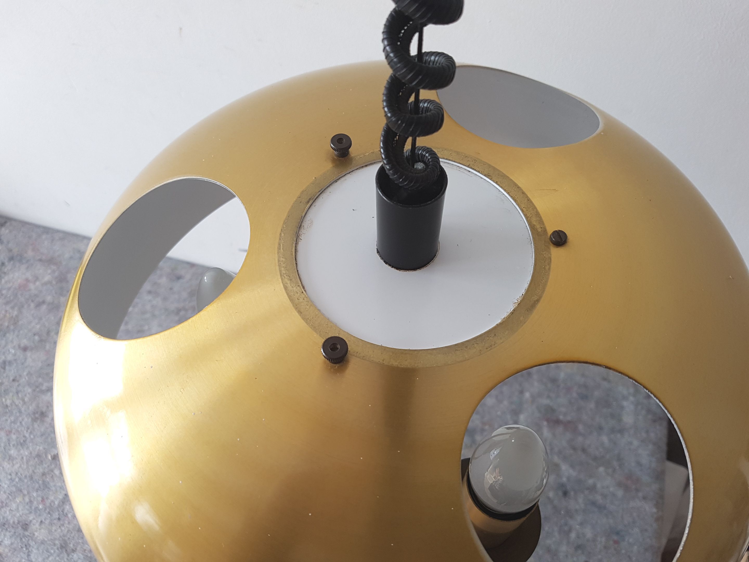 1970 vintage hanging lamp