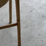 Miroir sur pied en bambou et rotin H:1m80