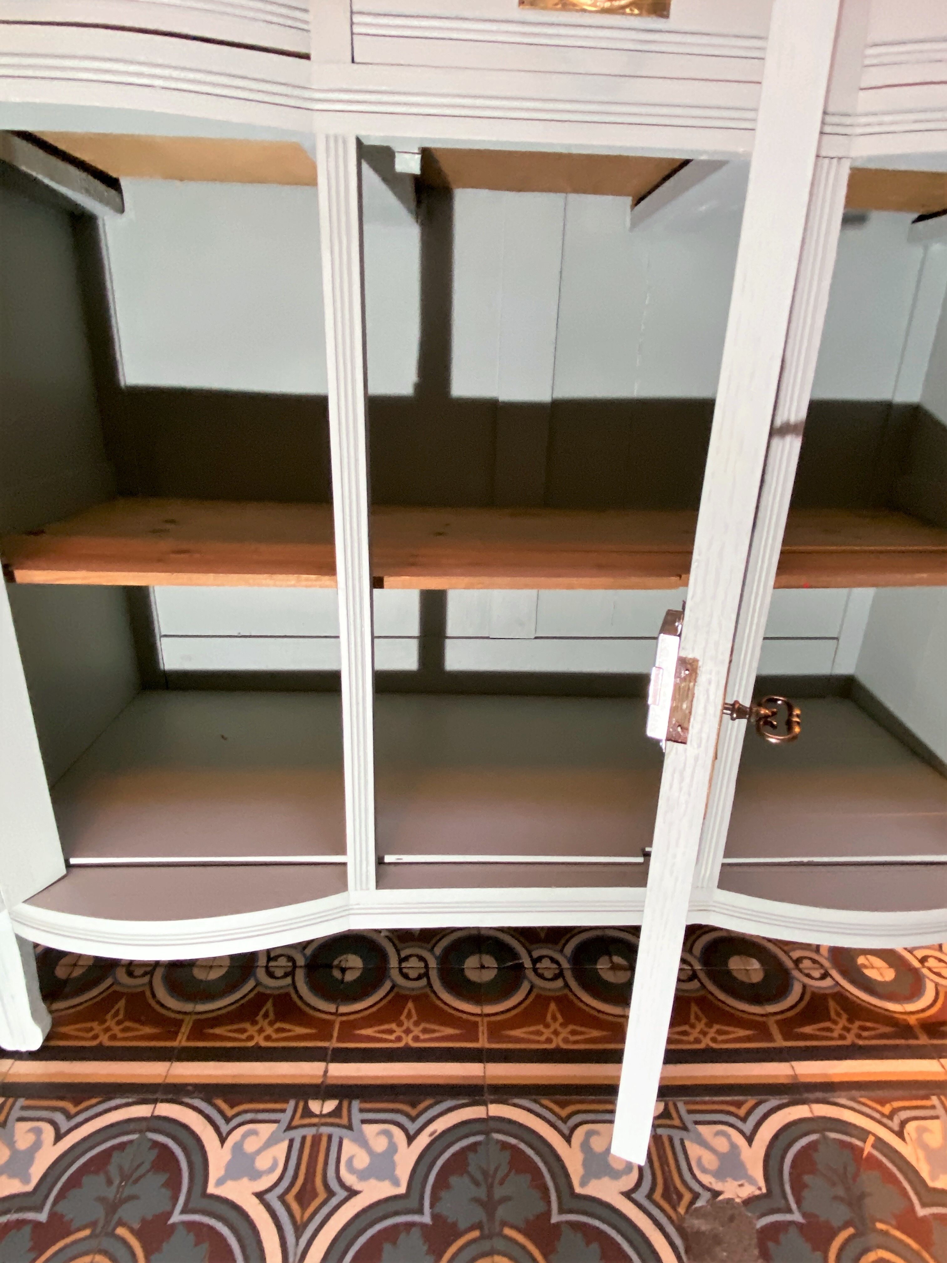 Two-body buffet cupboard