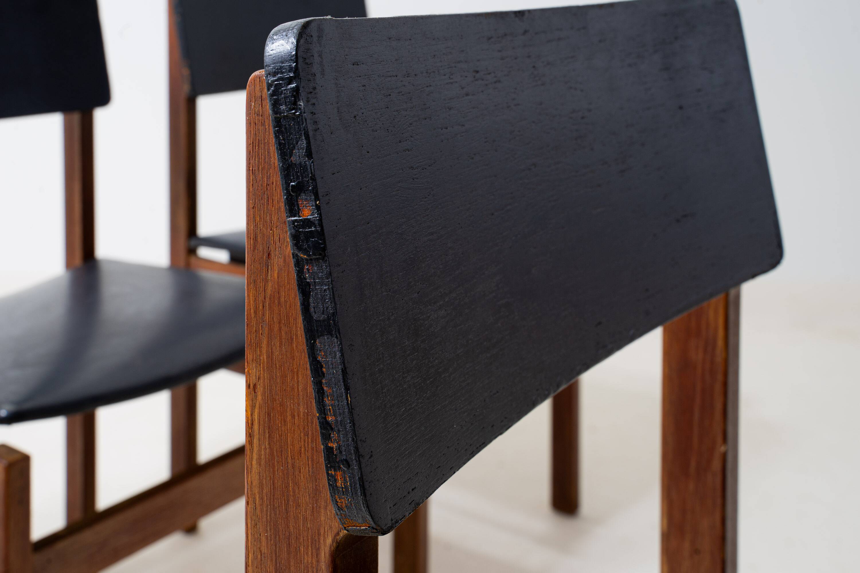 Mid-century set of 'Abstracta' chairs by De Jos de Mey