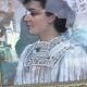 Pastel portrait young woman 19th