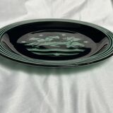 Assiette Art déco Panthère par Ilse Claesson, Suède début XXème