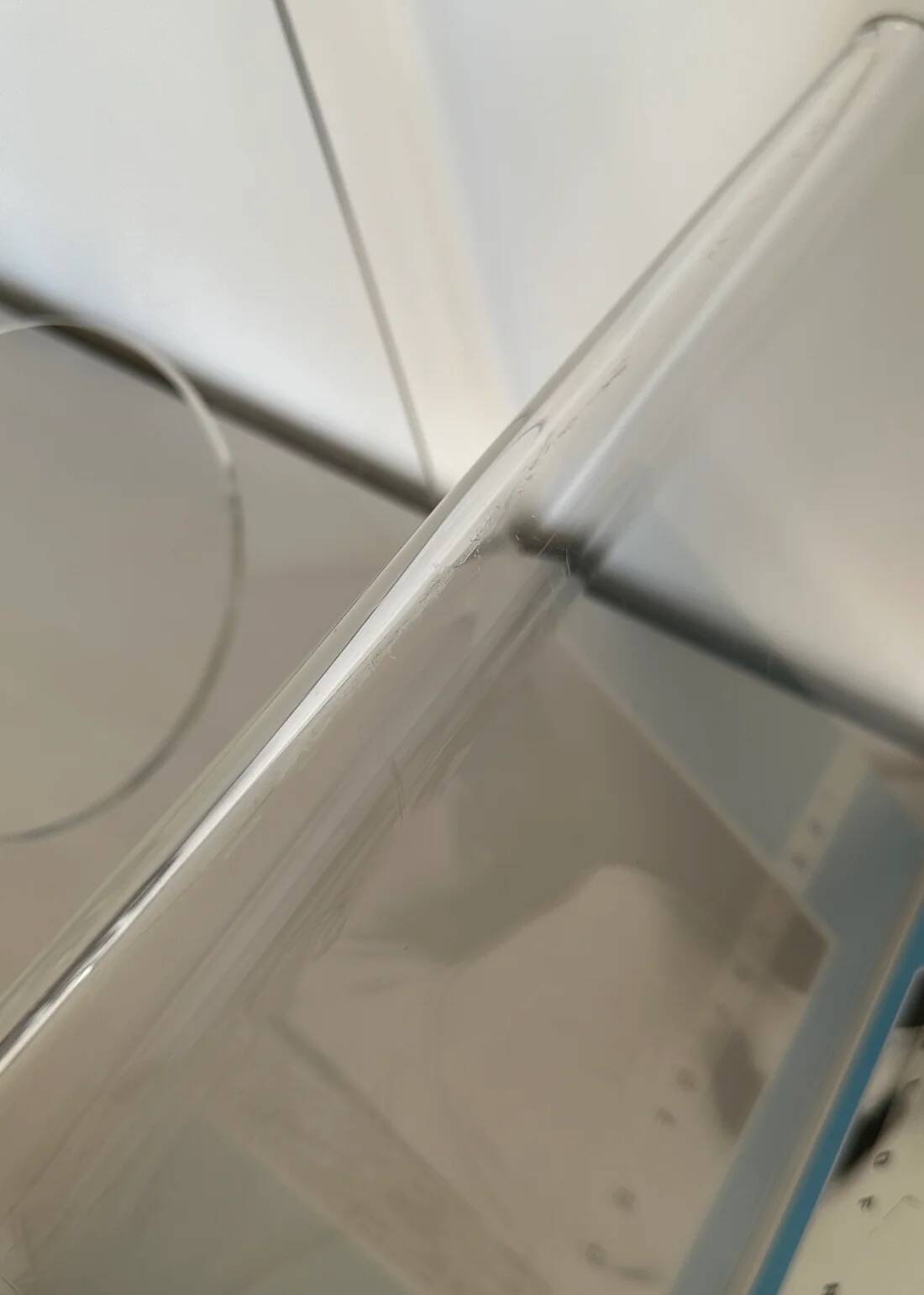 Roche Bobois plexiglass magazine rack