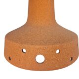 Vintage pendant lamp - ceramic - Fat Lava - pull switch - West Germany - 70