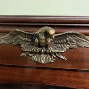 Empire mahogany and bronze armoire – France, 19th century
