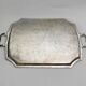 Large 19th century Louis XVI style silver metal tray