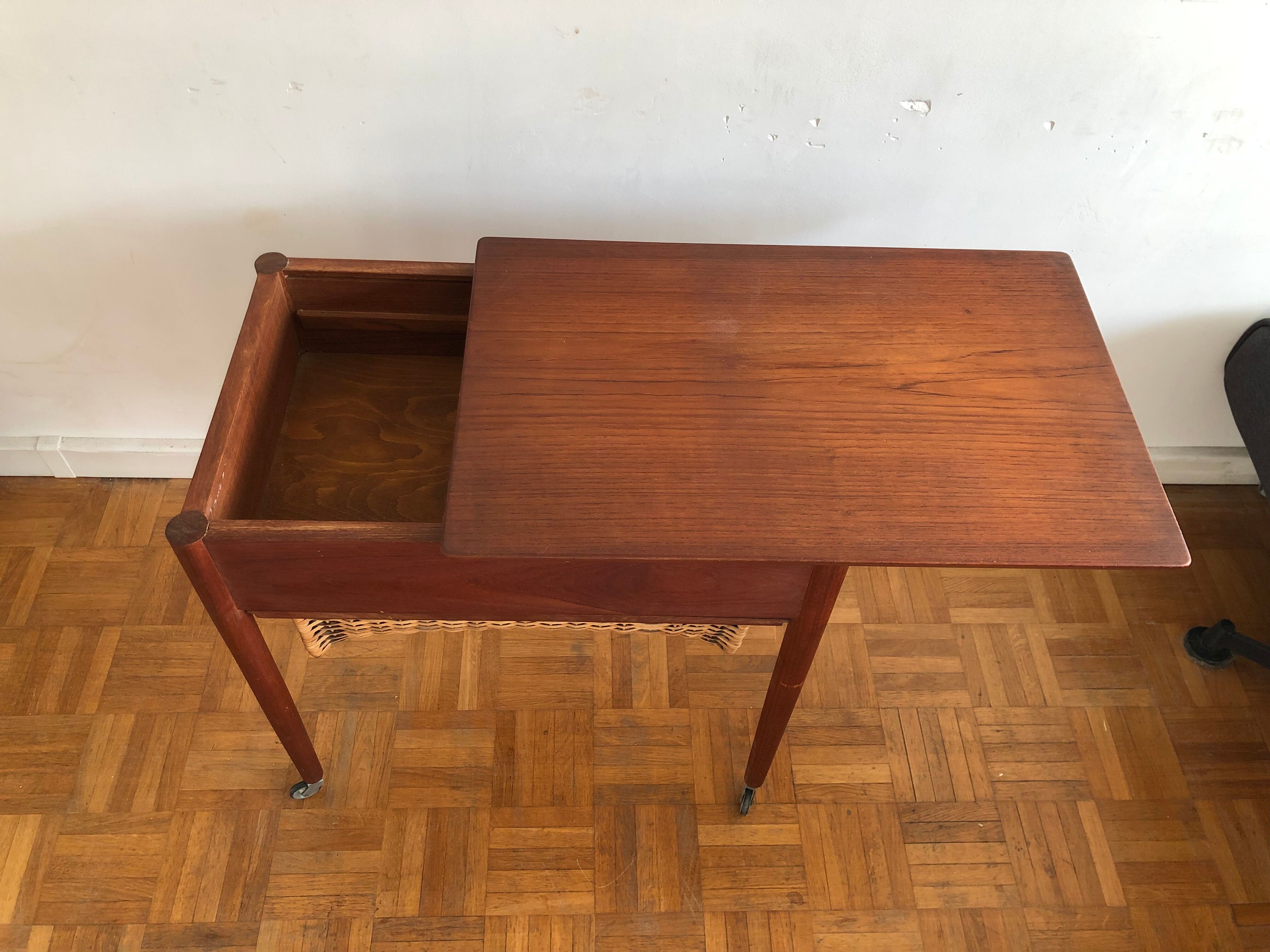 Scandinavian teak worker