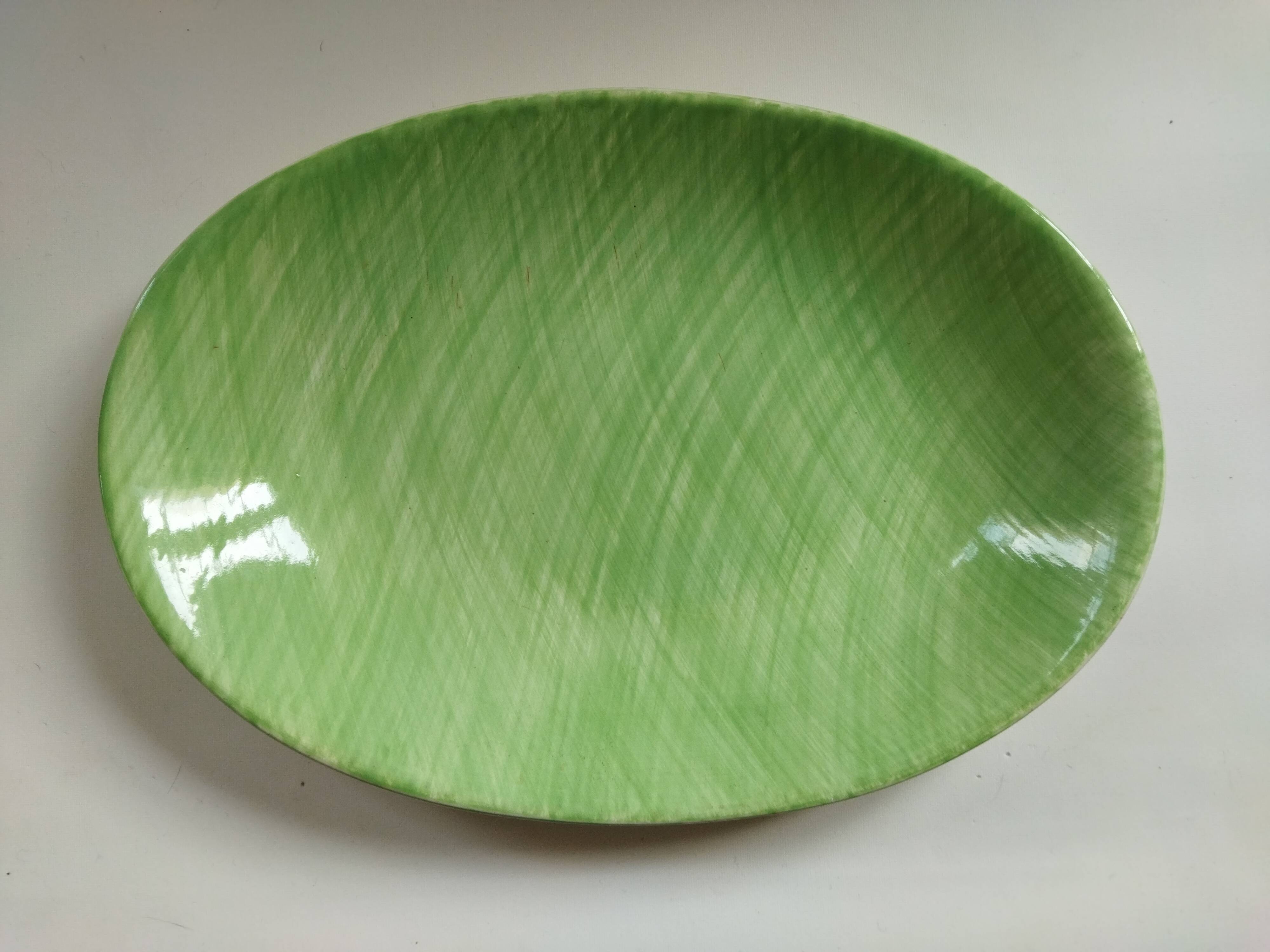 Dish and sauceboat Mistral Salins France