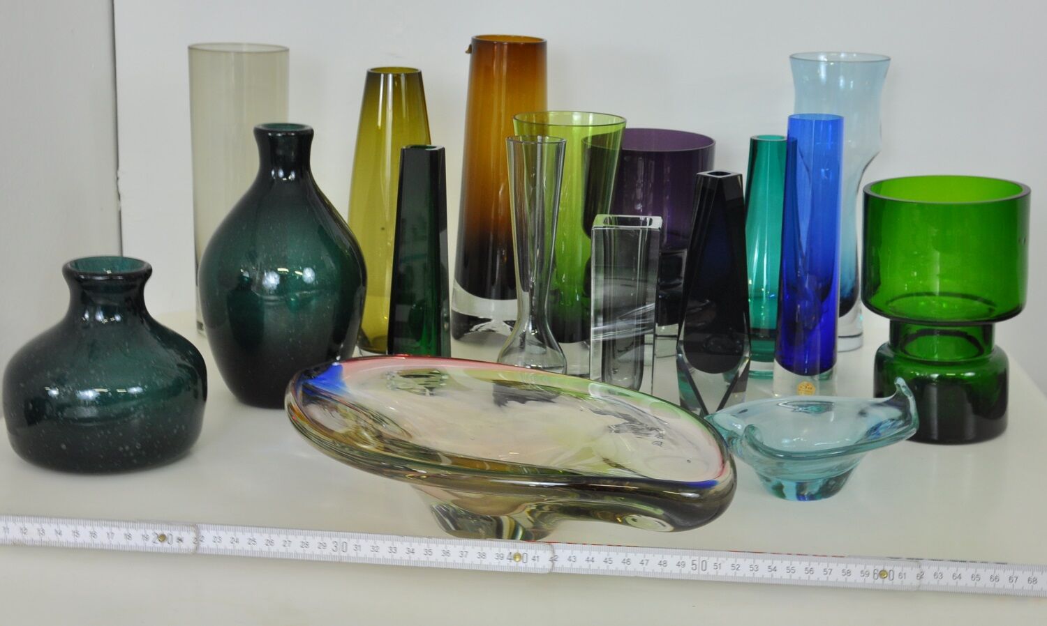 Scandinavian glass vase