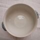 Soup or vegetable bowl St Amand iron earth model "dovecote"