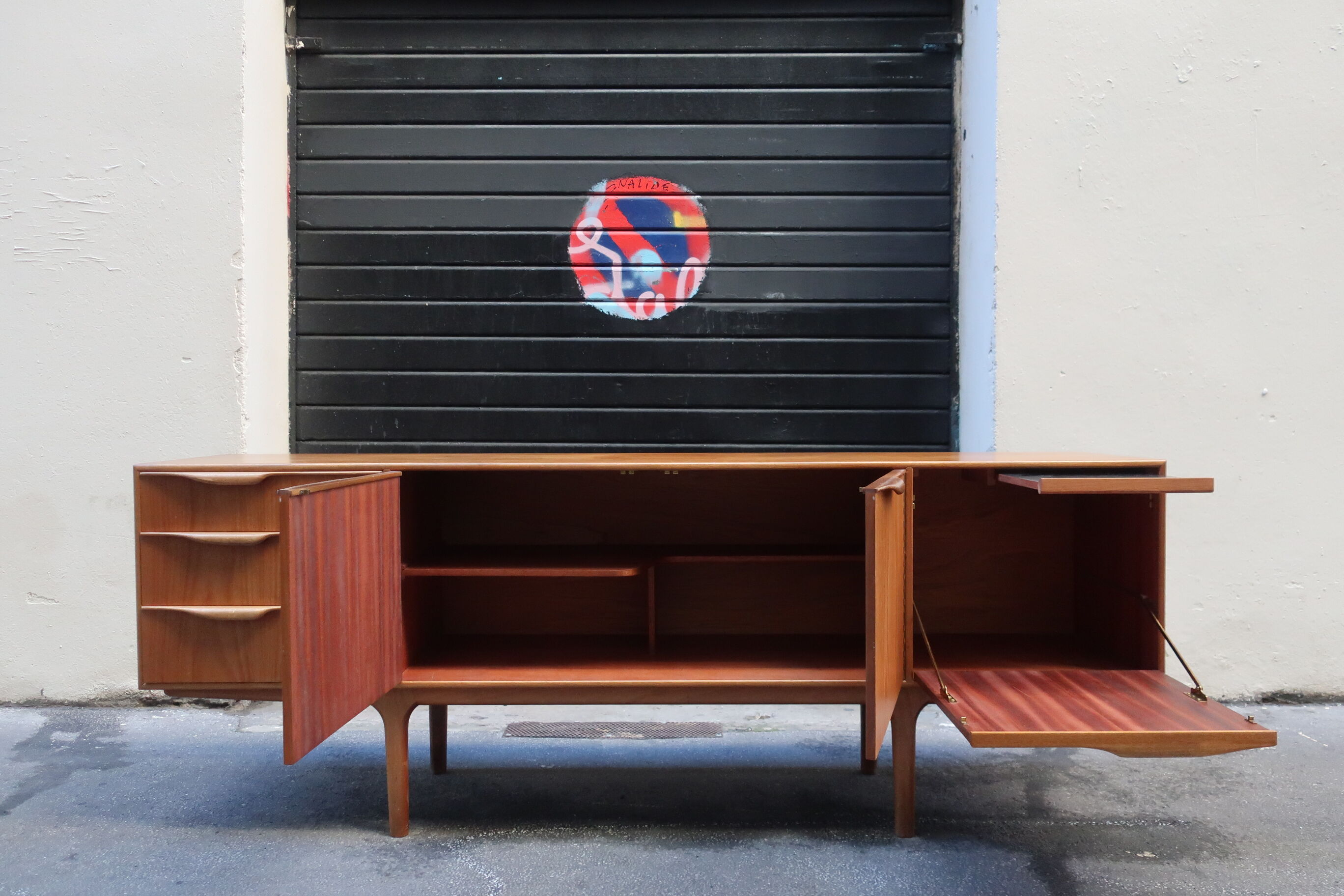 The Mcintosh teak 1960s enfilade