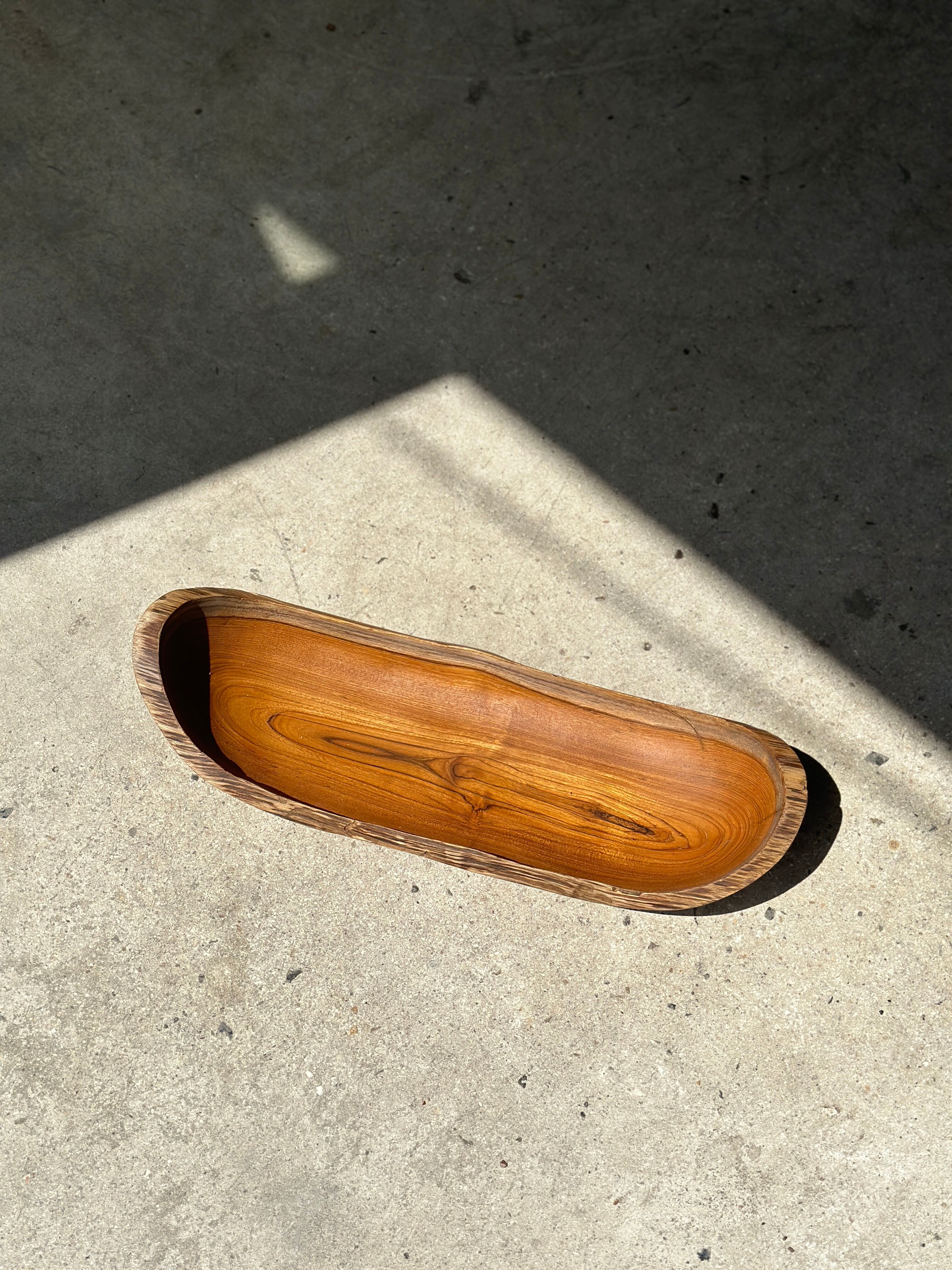 Organic monoxyl teak cut L:50cm