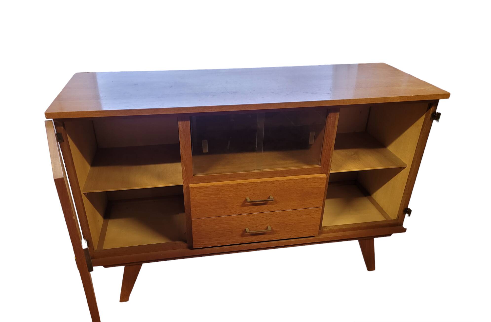 Vintage 60s oak sideboard