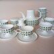 Service 8 cups "Rosette Taïga" Tapio Wirkkala & Ute Schröder for Rosenthal, ca 1970