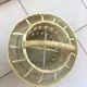 Basket for aperitif in rattan in the 70s