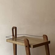 Wooden bar cabinet, French design 1950