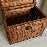 Ratin lid basket