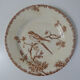 Terre de fer gien 3 assiettes plates provencal