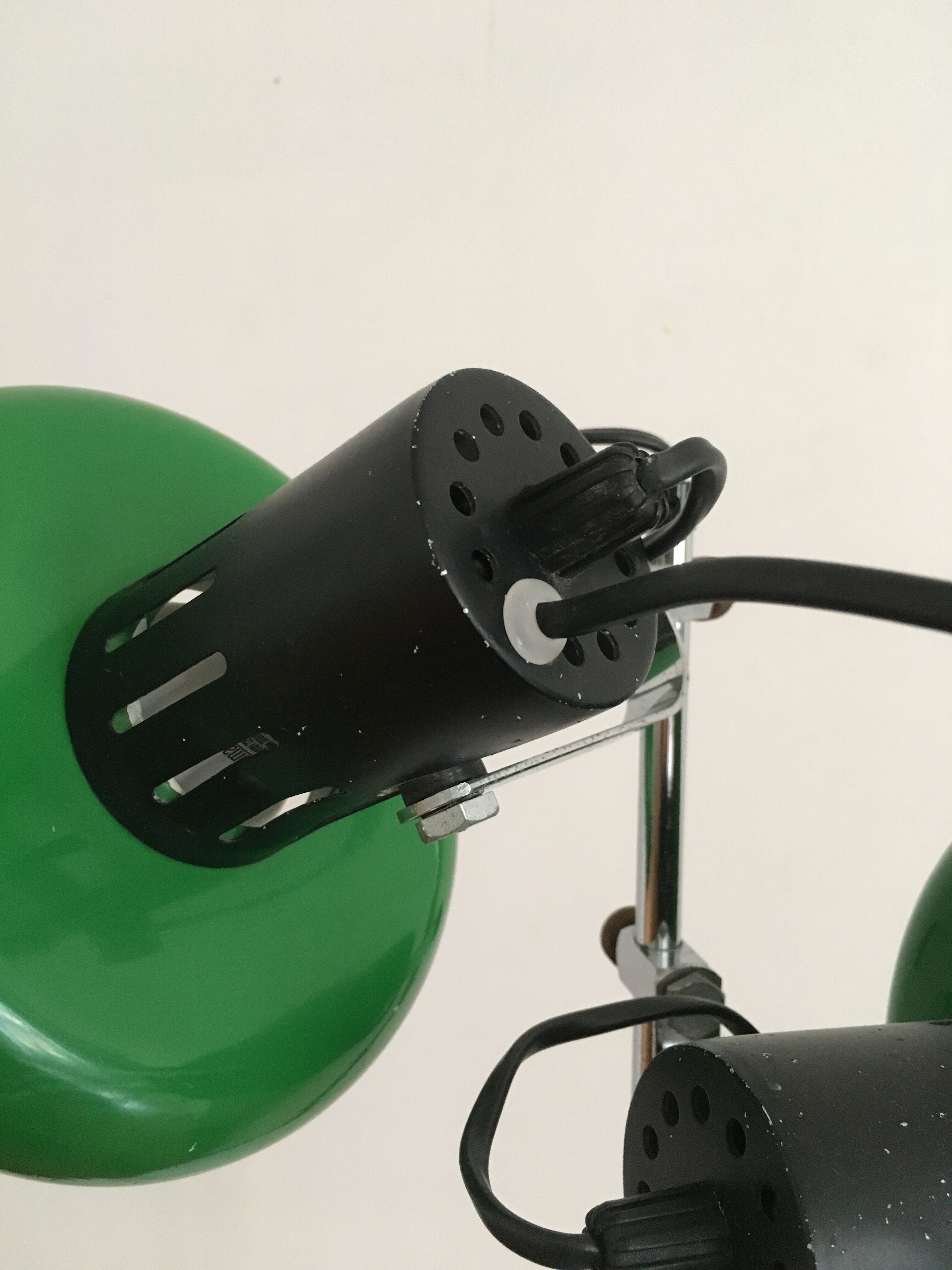 Floor lamp 2 green spots