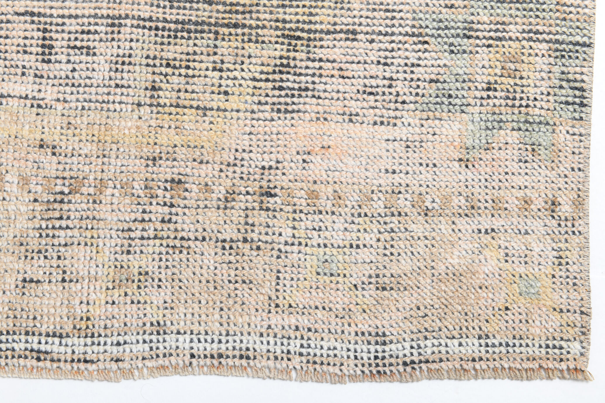 3x11 faded scandinavian vintage runner rug, 335x90cm