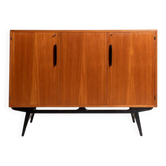 Buffet en teck "Casino" suédois, années 1950