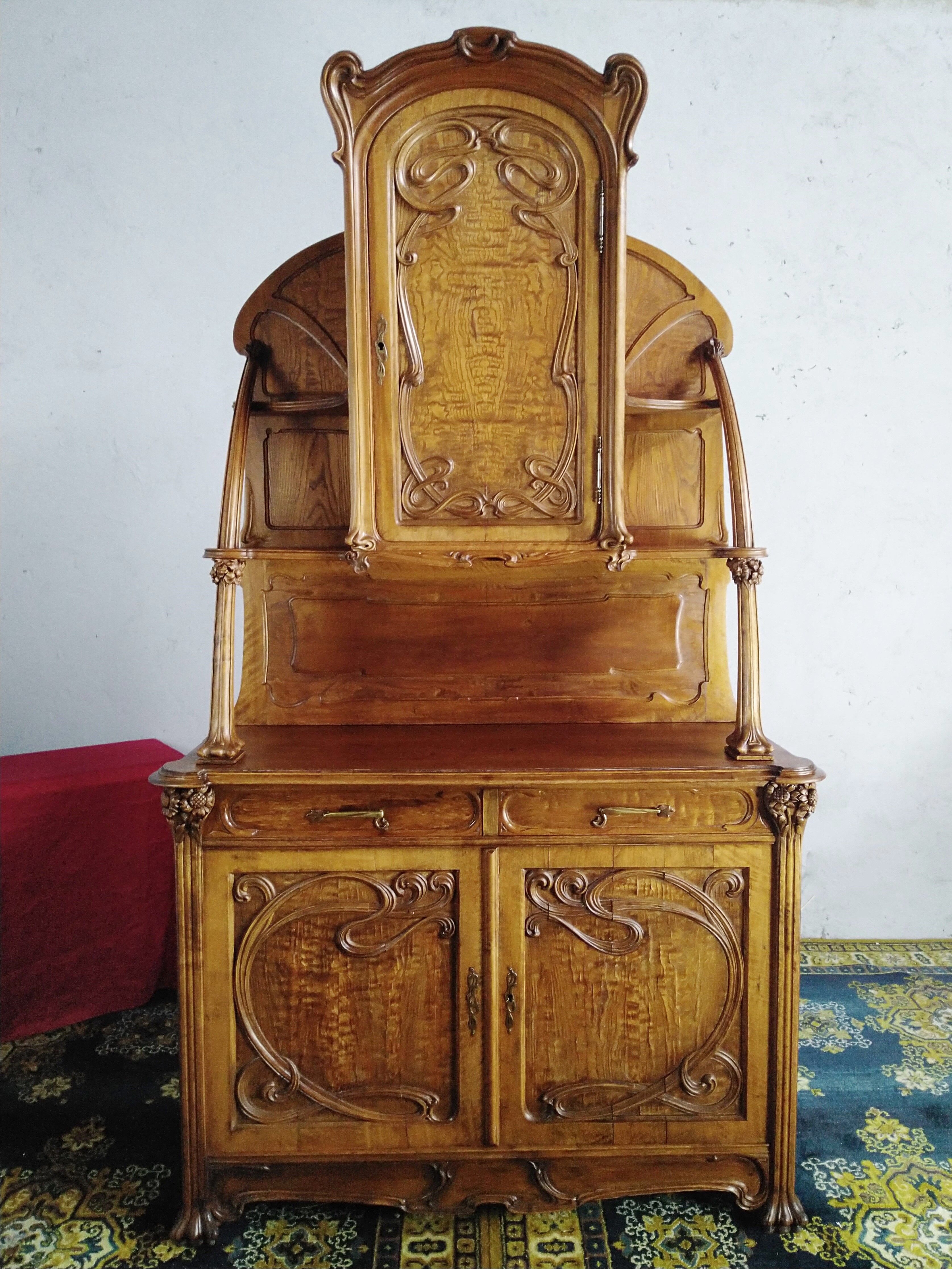 Buffet art nouveau antoine bastet lyon