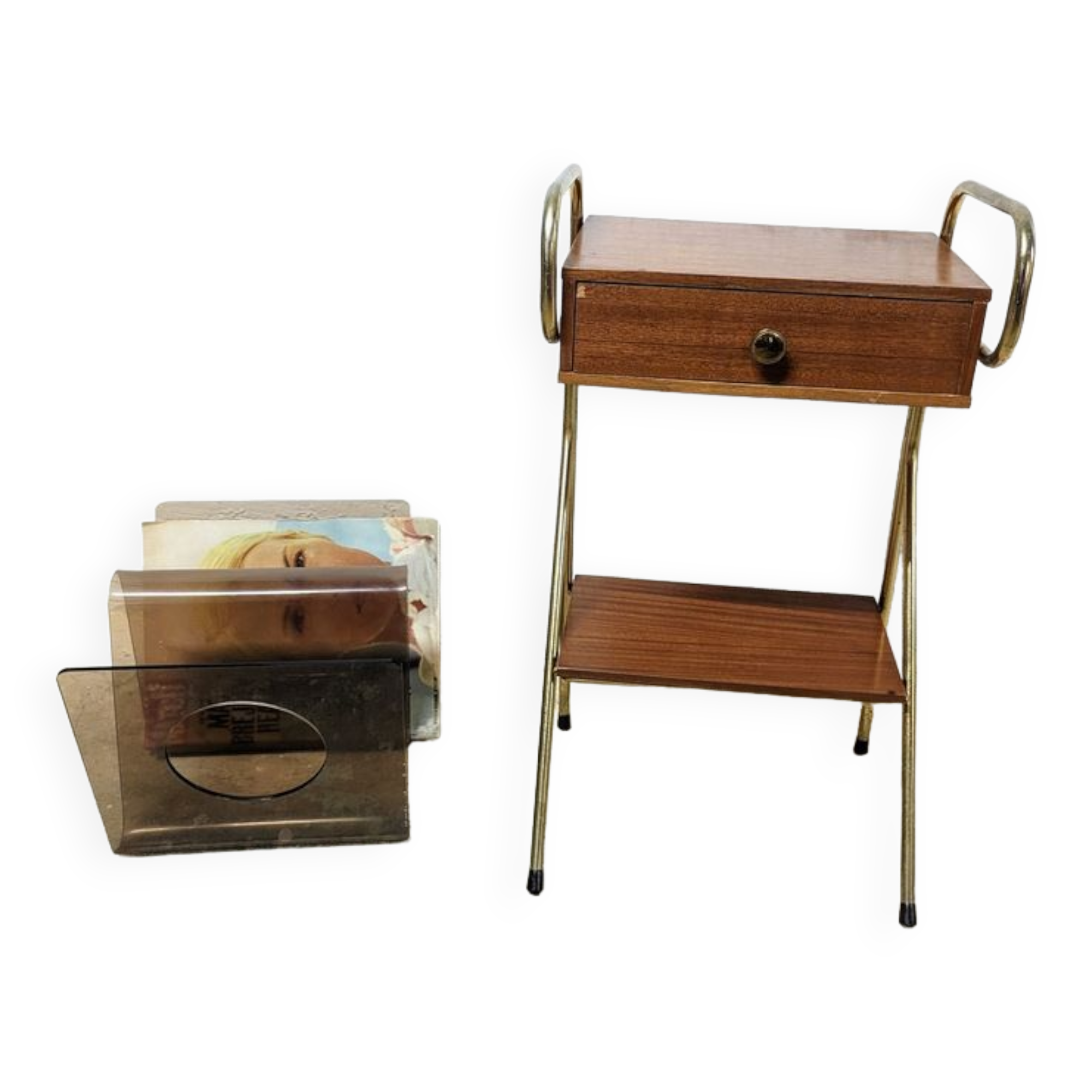 Vintage bedside table