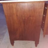 Marble top chest of drawers