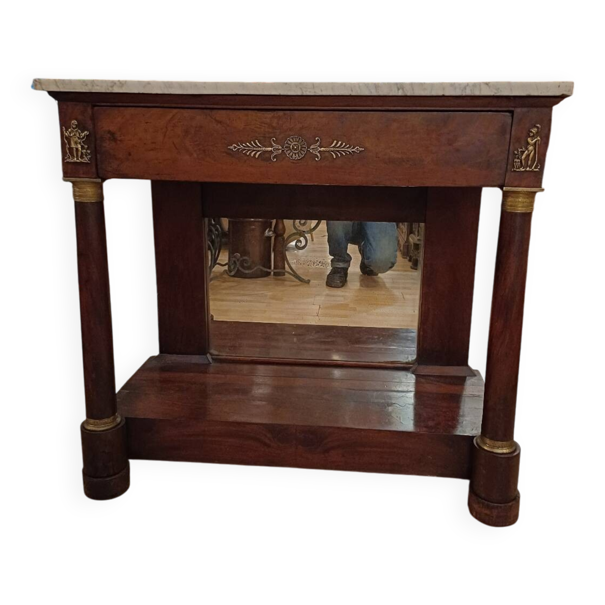 Empire period console, early 19th century
