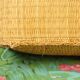 Pouf en paille de riz vintage