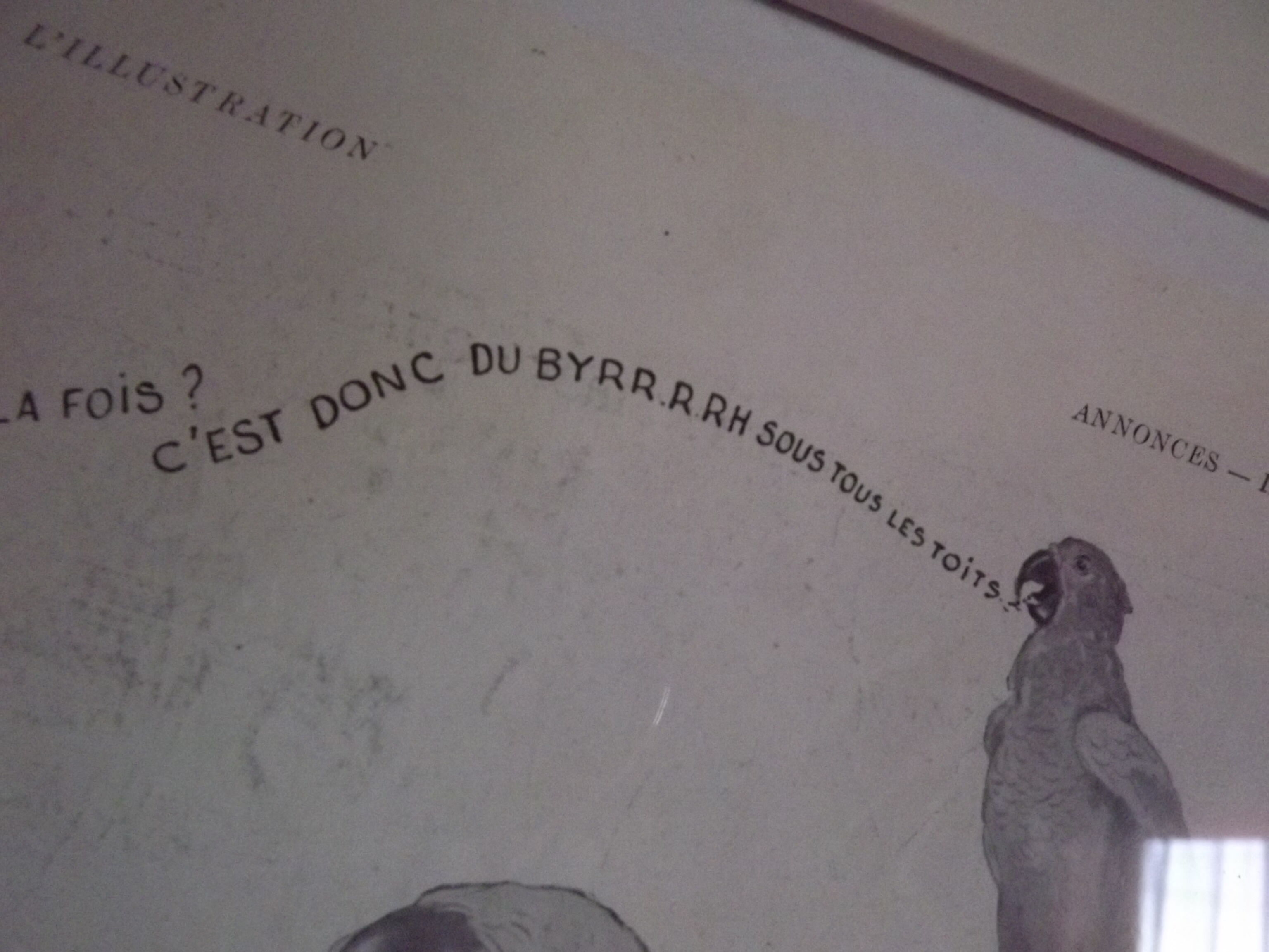 Affiche pub papier Byrrh 1937 par LG