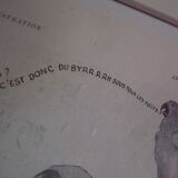 Affiche pub papier Byrrh 1937 par LG