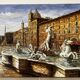 Huile sur toile Piazza Navona Rome