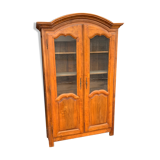 Showcase in walnut