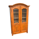 Vitrine d’époque régence en noyer