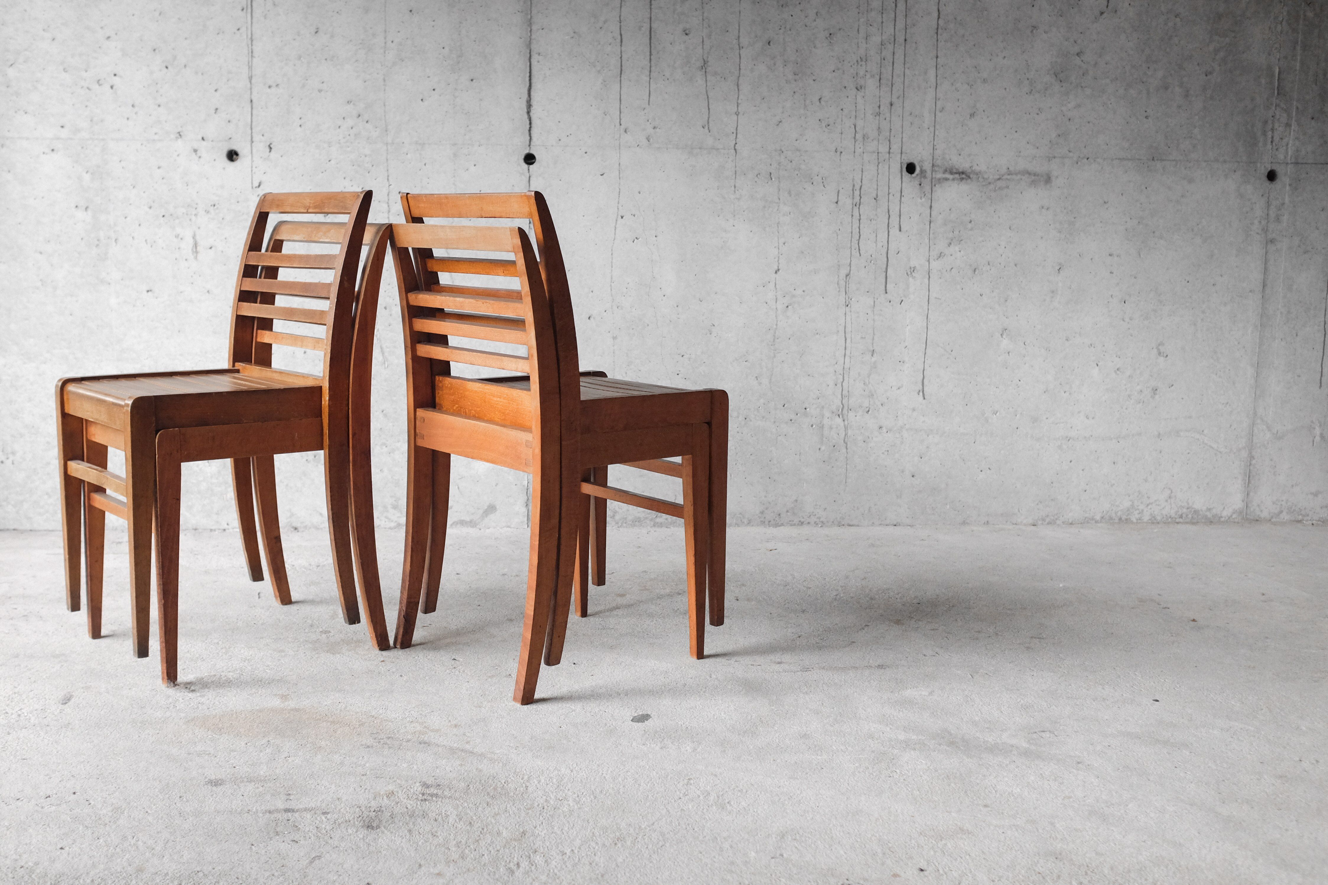 René Gabriel stackable chairs - Reconstruction