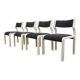 🟡 PASTOE plastic dining table chairs, Pierre Mennen, 70s Netherlands