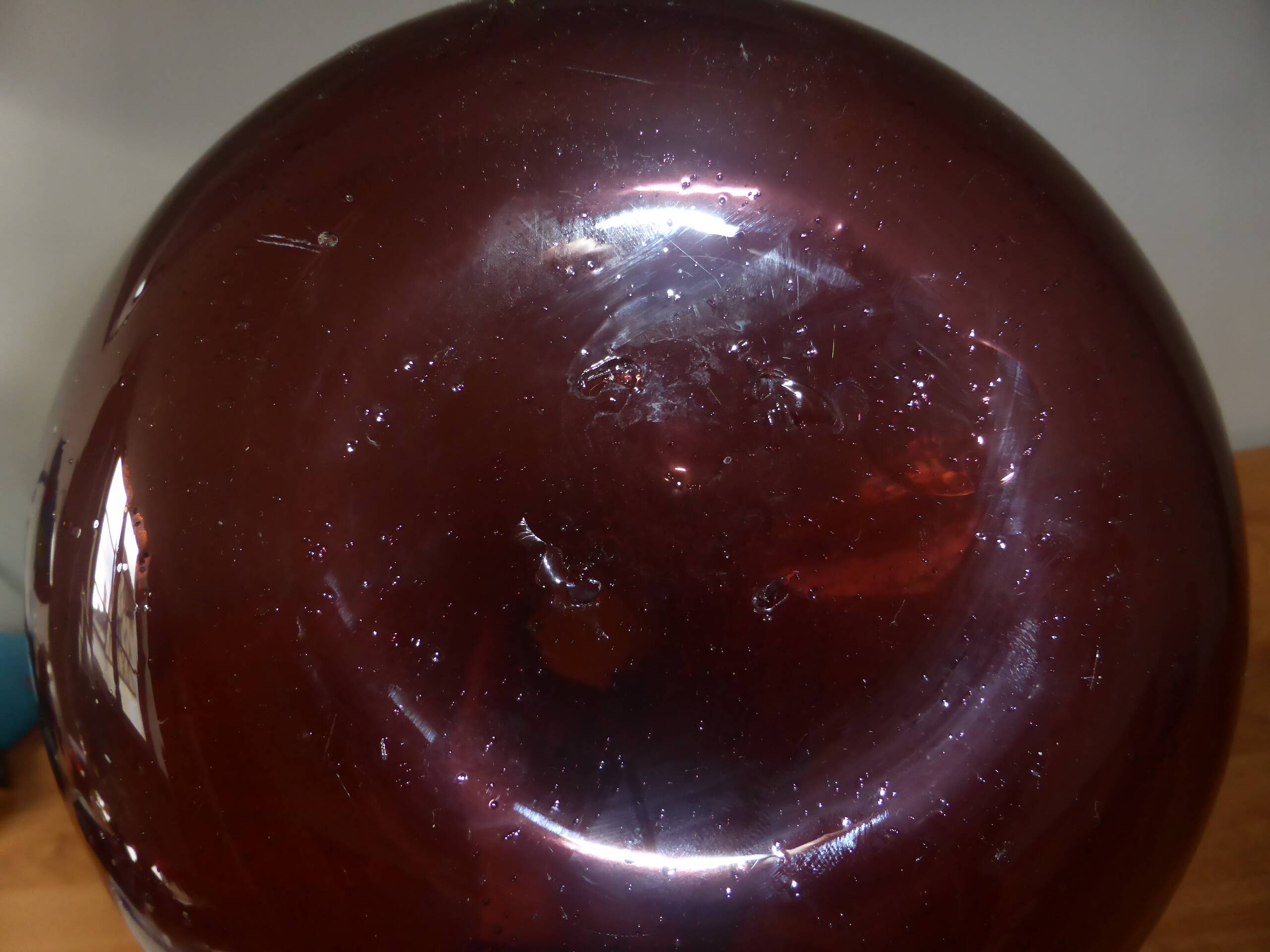 Vintage blown glass vase