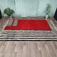 Traditional handmade pure wool Berber rug size 2/3 m