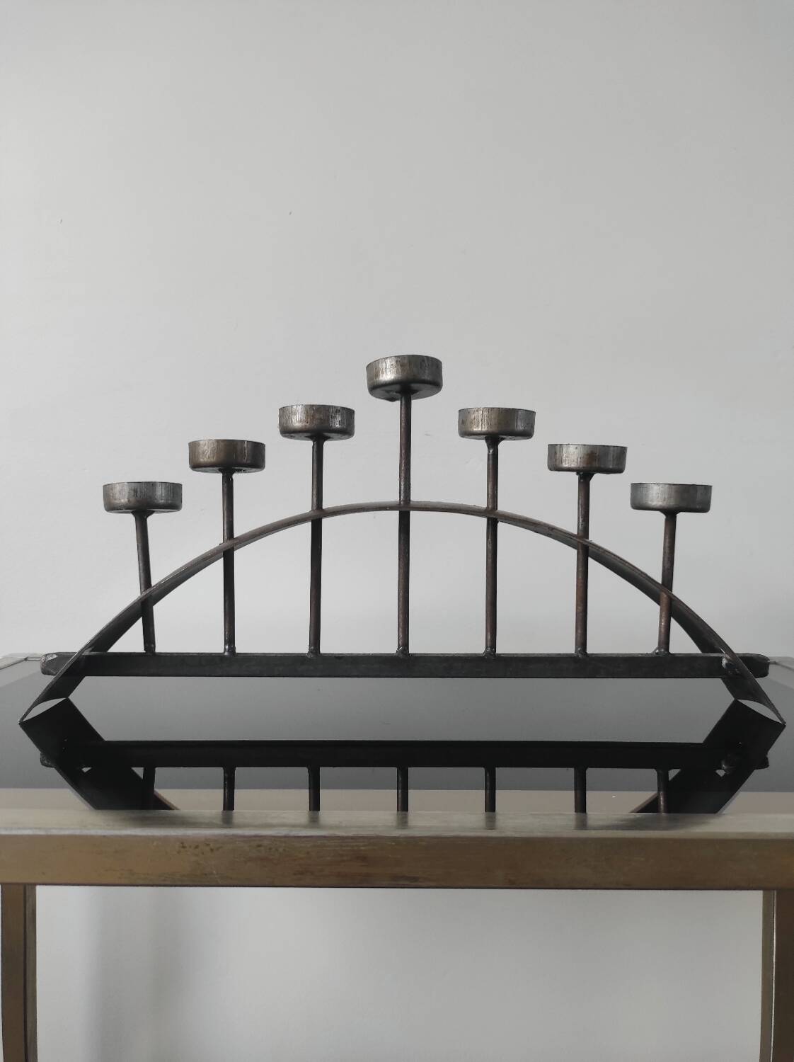 Candle holder for 7 candles
