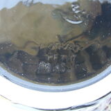 Vintage ceramic pot cover "petit masse morvan"