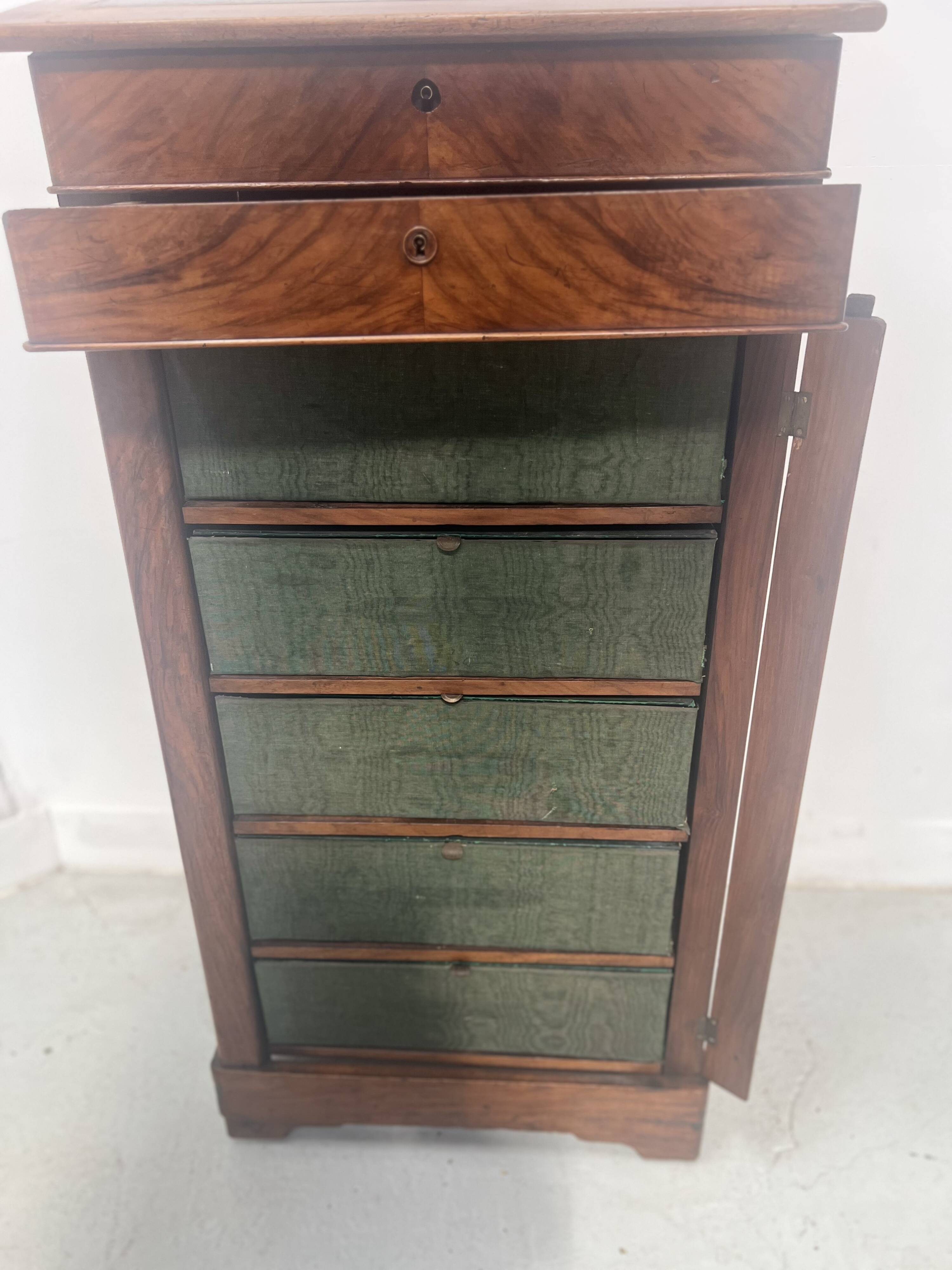 Old 19th century notary's clerk's desk