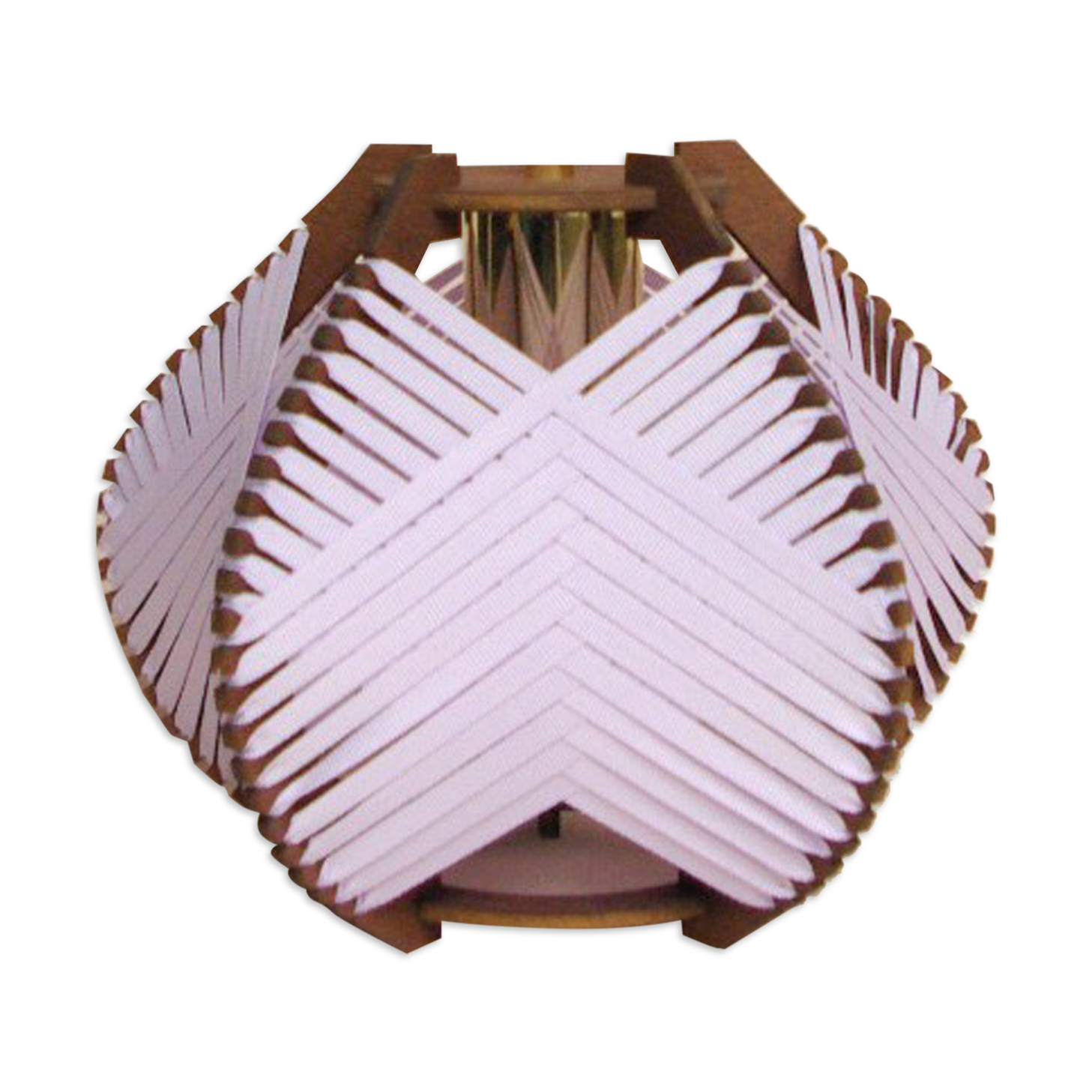 Woven lilac walkman, Made in France